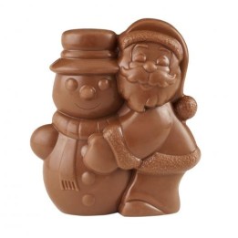 Père noël en chocolats